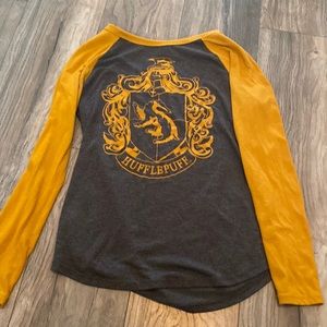 Harry Potter Hufflepuff Three Quarter Shirt